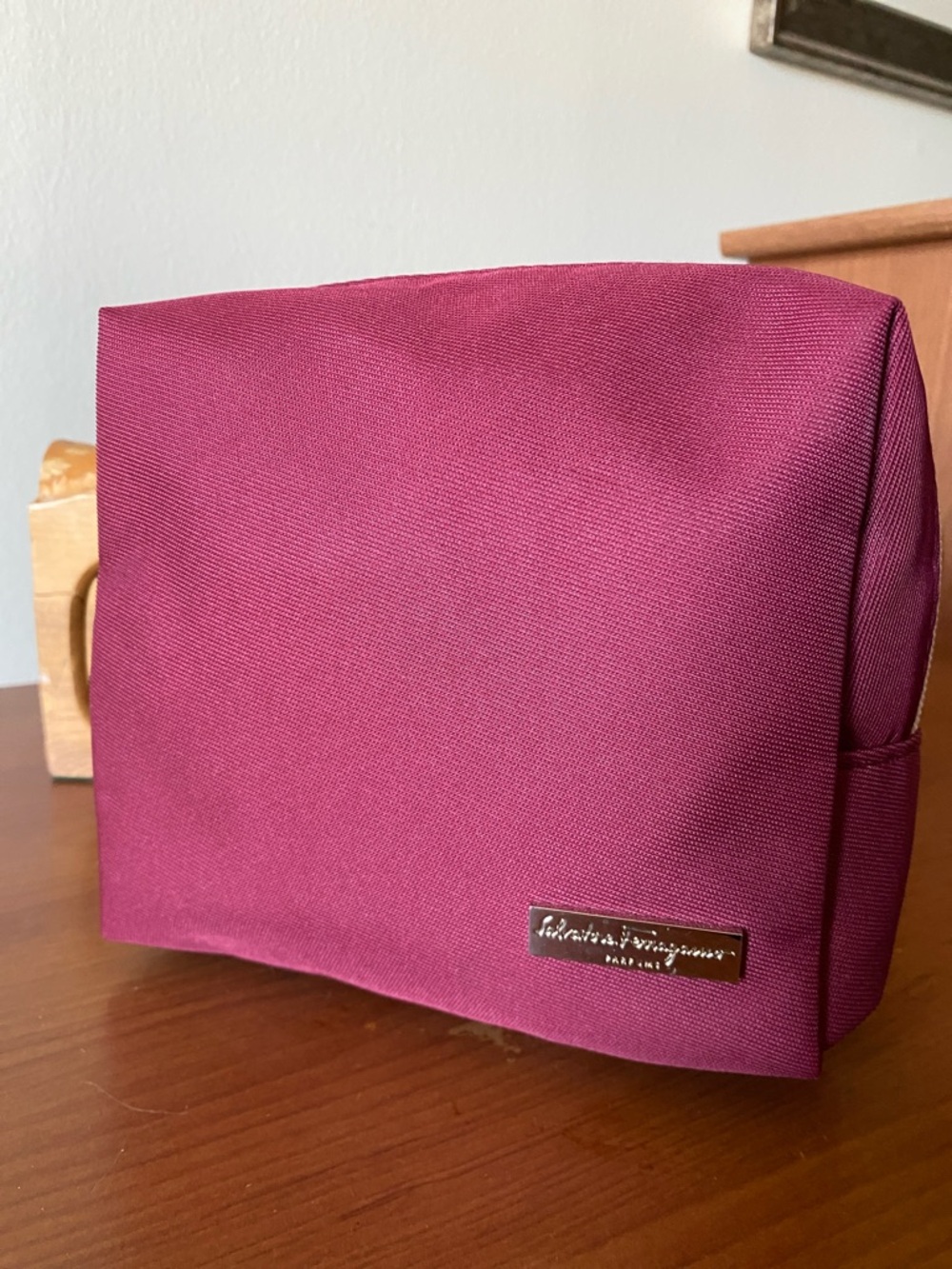 Salvatore Ferragamo Canvas Pouch